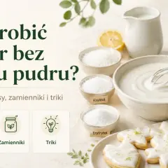 Jak zrobić lukier bez cukru pudru? Składniki, proste przepisy i triki na słodkie wypieki.