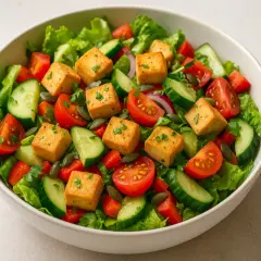 Jak przygotować tofu do sałatki, aby zachwycić smakiem i zdrowiem