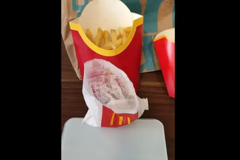 Ile gram mają średnie frytki McDonald's? Zaskakująca waga frytek!