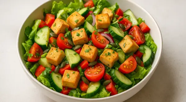 Jak przygotować tofu do sałatki, aby zachwycić smakiem i zdrowiem